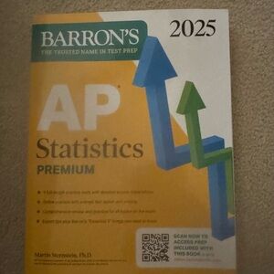 Barron's AP Statistics Premium 2025 Book
